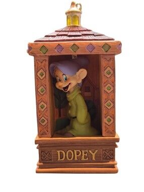 Disney Sketchbook Lightup  Dopey Snow White & 7 Dwarfs Ornament, NWT